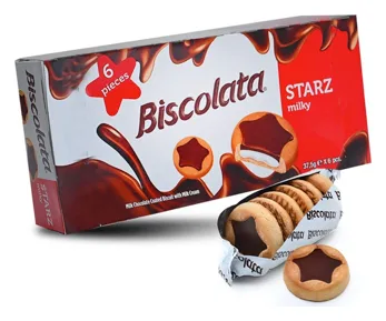 Biscolata Starz Milky 37,5g