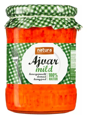 Natura Ajvar Scharf 680g