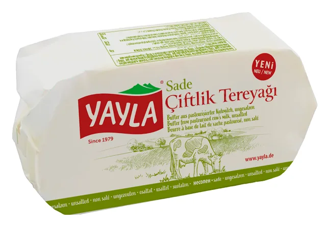 Yayla Sade Ciftlik Tereyagi 250g